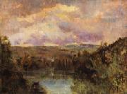 Albert Lebourg Edge of the Ain River painting